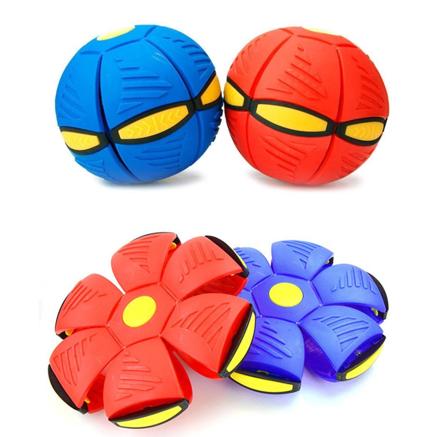 8060 Flying Soccer Ball Magic Ball Frisbee Deformation UFO Football Flat Throw Disc (Without LED Light) 8060 Flying Soccer Ball Magic Ball Frisbee Deformation UFO Football Flat Throw Disc (Without LED Light)